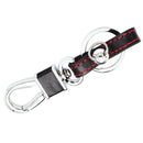 Black Red 4 Buttons Remote Key Chain Cover Case Fob Parts For Hyundai Azer EER