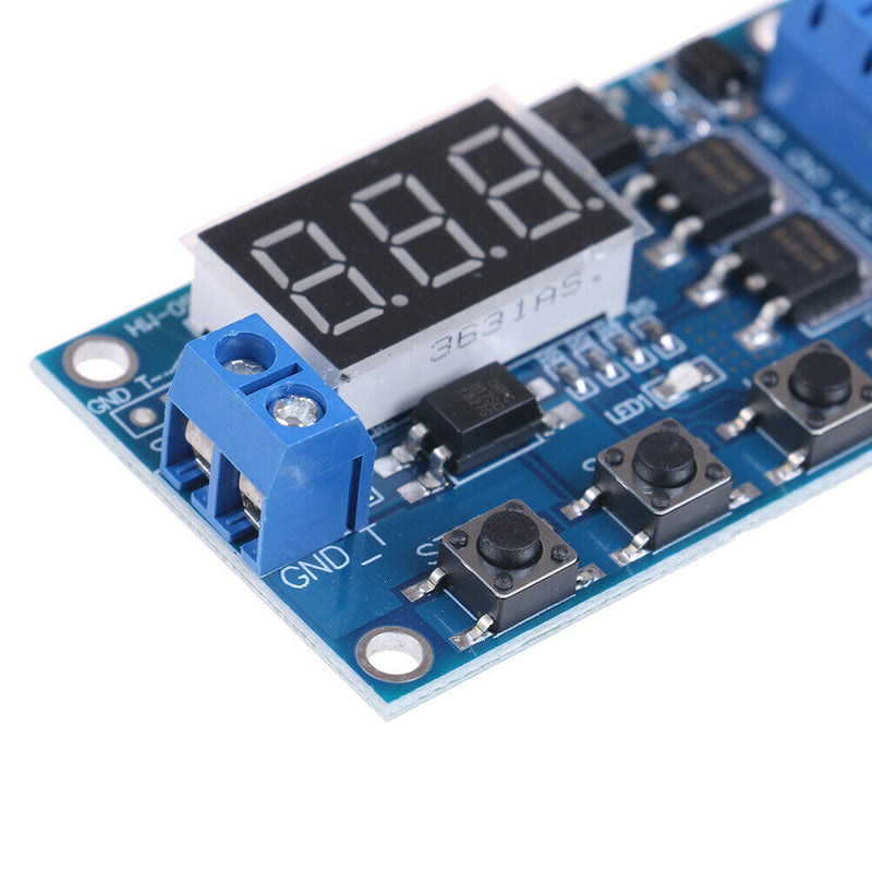 LED DC 5V~36V Dual MOS Control Cycle Trigger Timer Delay Relay Module  Pz