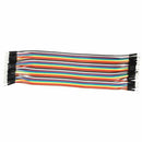 40 Pcs Single Port Male to Male Jumper Wire 21.5cm Length