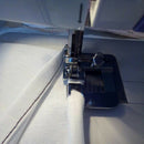3* Rolled Hem Pressure Foot Sewing Machine For Singer Brother Low Shank Adapter