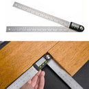 Stainless steel two-in-one electronic digital protractor woodworking angle F1I6