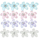 50x Women Crystal Rhinestone Decoration Flower Design DIY Manicure Nail Ar CUQ