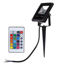 Led floodlights 10W IP65 outdoor spotlights RGB remote controller spotlight