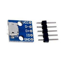 5Pcs CJMCU 5V Micro- USB Board Interface Power Switch Adapter Breakout ModulK5W4