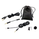 Portable 3.5mm Clip-On Lapel Microphone Hand Free Mini Lavalier Mic
