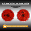 3LED Car Opening Door Safety Warning Flash Lamp Anti-collision Light (Red) A