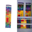 12 pcs Rainbow Pencil With Eraser Rainbow K1L7 Y6P2