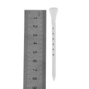 80pcs 83mm Wooden Professional Golf Tees System White Striped Digital Scale
