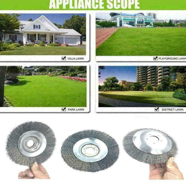 25.5mm Weed Brush Steel Wire Wheel Grout For Brushcutter Replacement J1M8 E D3B8