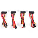 SATA Combo 15 Pin Power and 7 pin Data Cable 4 pin Molex to Serial ATA Lead OZ