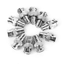 10Pcs BNC Male to RCA Female Jack Connector for CCTV camera