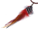 Handmade Feather Creative Mini Natural Feather Dream Catcher  Keychain Ring