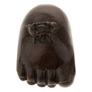 Handmade Craft Wooden Buddha Statue Sculpture Decoration for Desktop, Bookshelf,