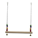 Chicken Swing Birds Chew Toys Wooden Stand Perch for Hens Handmade Bird Swing