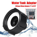 1Pcs 1000L Ibc Water Tank Garden Hose Adapter Fitting 60Mm Adaptor 0.75 Gar S1O3