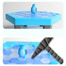 Ice Breaking Save The Penguin Kids Fun Board Game Table Fidget Breaker Bric