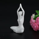 Modern Simple Creative Yoga Girl Decoration Ceramic Craft Ornament 2