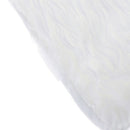 Xmas Christmas Tree Skirt Decor Plush Base Party White Snow Mat Cover Decor FT