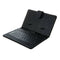 Universal Wired Keyboard Flip Holster For Android Phone 4.2''-6.8''black U5W5