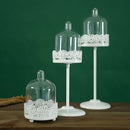 Sweetgo Mini Cupcake Stand Cake Display Tool With Pc Dome Cap Bakeware Tool A9L1