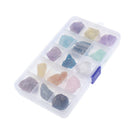 Lucky Stone, Natural Amazonite Quartz Tumbled Chips Crushed Stones, Home Indoor