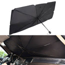 Car Umbrella Windshield Sun Shade Cover Parasol Foldable Durable Black L