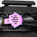 5Pcs Multicolor Stainless Steel Chassis Armored Protection Skid Plate for T