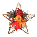 Halloween Pentagram Wall Hanging Ghost Festival Handmade Crafts Home Party  G7I9