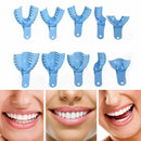 10pcs New Dental Impression Trays Autoclavable Dental Dental Q2N2 Central S K3T9