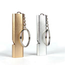 10x Emergency Whistle Stainless Double Tube Lifesaving Outdoor Survival Wh NII