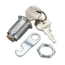 17.5mm x 25mm Thread Cabinet Mailbox Drawer Quarter Turn Cam Lock D1R6