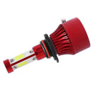 2x 4-Side 9005 HB3 High Low Beam LED Headlight Bulbs Conversion 2400W 360000%!
