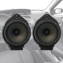 2pcs 6.5in Car Front Rear Door Speaker Adapter Brackets for CHEVROLET BUICK