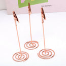 Clip Holder Stand with Alligator Clasp for Pictures Card Paper Note Clips - S2T4