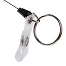 Fishing Zinger Retractor Key Ring Reel Holder Nylon Retractable Cable Back Clip
