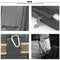 New Portable Soft Leather Belt Purse Bag With Zip Pockets and Phone Pocket for