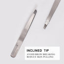 5 in 1 Mens Beard Grooming Kit with Beard Comb Scissor Tweezers Bag Gift Set