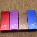 Aluminum Metal 20 Cigarettes Storage Case Box Tobacco Cigar Container Holder