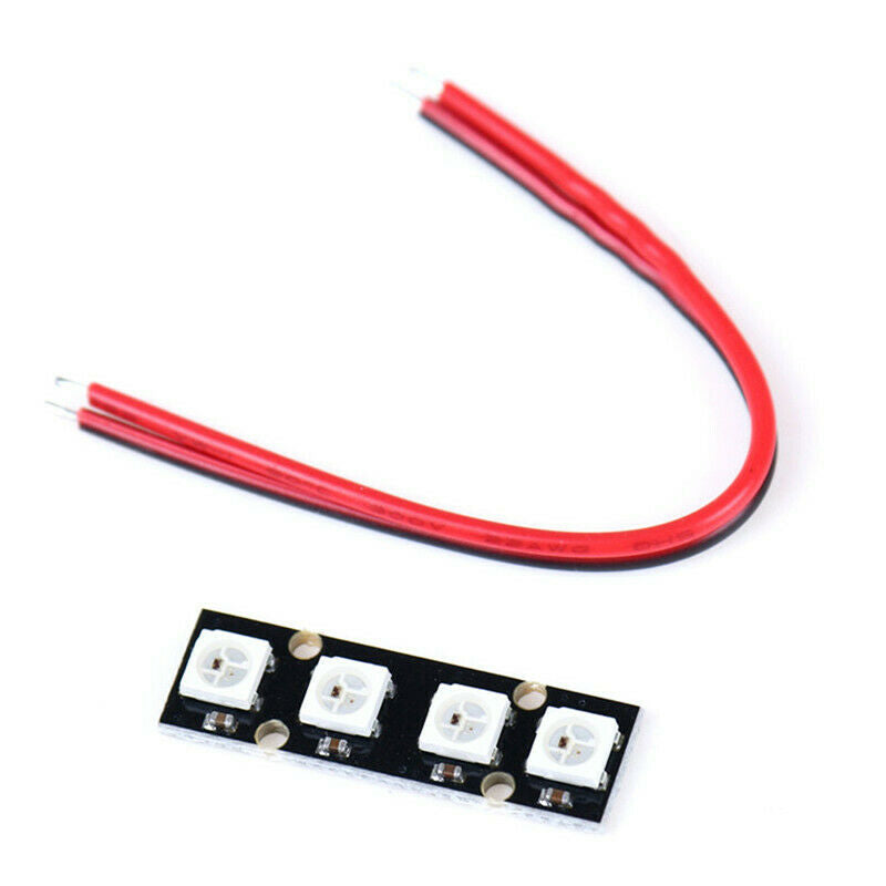 Mini LED Strip with 4 WS2812B RG85050 Colorful LED Lamp for Naze32 CC3DJR