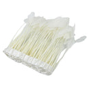 15-20cm White Feather Fringe Trim Sewing Edge Crafts Garment Decors 2m