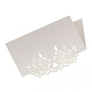 60pcs Lace Wedding Table Name Place Cards Personalised Reception Decoration