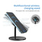 Wireless Charger Holder Magnetic Rotating Stand for iphone12 Black