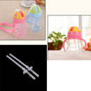 1 Set Children Bottle Straw Silicone PP Sippy Accessories for children bot&f