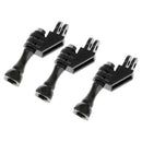 90-Degree Angle Adjustment Arm & Long Screw for GoPro Hero 5/4/3/2+ (Black)