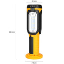 LED Work Light USB Rechargeable Magnetic Outdoor Inspection Lamp Hand Torch E3V6