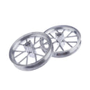 2pcs Moto Wheel Rims Tires Hubs Aluminum Alloy for 49CC Mini Motorcycle