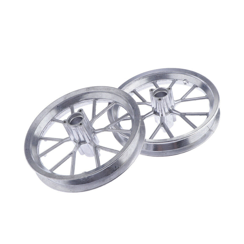 2pcs Moto Wheel Rims Tires Hubs Aluminum Alloy for 49CC Mini Motorcycle