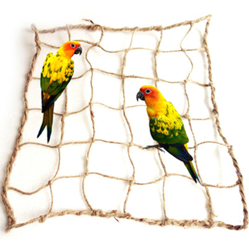 Pet Bird Swing Parrot Parakeet Budgie Cockatiel Cage Hammock Hanging FunnyJ Tw
