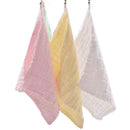 Newborn Natural Cotton Face Towel, Washable Cloth, Soft Absorbent Baby Towe