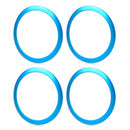 4x Stereo Speaker Trim Cover Ring fit for BMW 3 Series F30 F34 320 328 335-Blue
